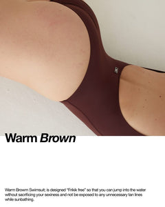 Warm Brown - Swimsuit