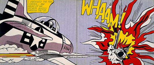 No Comment: The Art of Lichtenstein’s Bold Reflection on Modern Society
