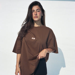 Brown Oversize Tshirt