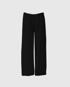 Black Linen Lounge Pants