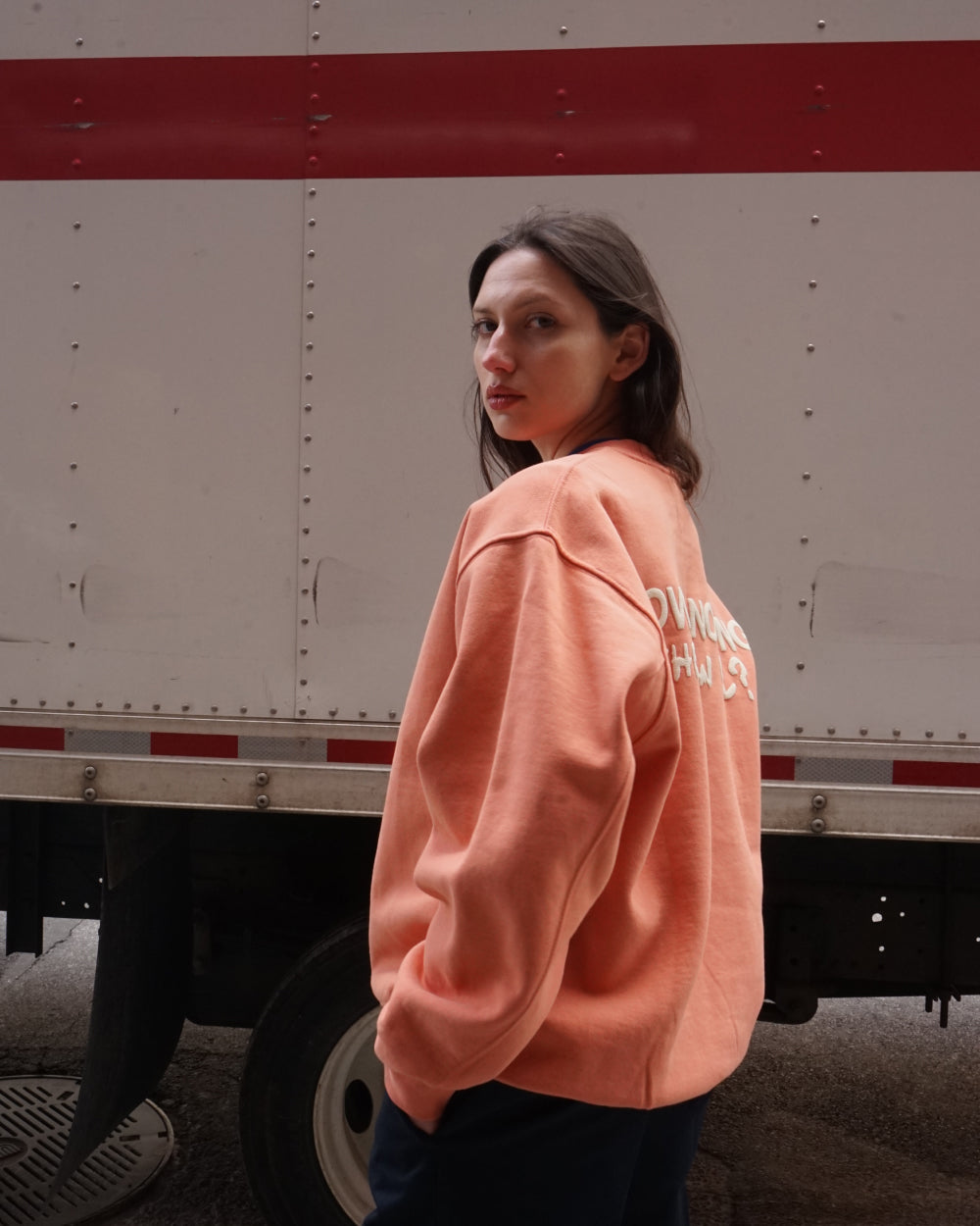 Peach Fuzz Sweatshirt