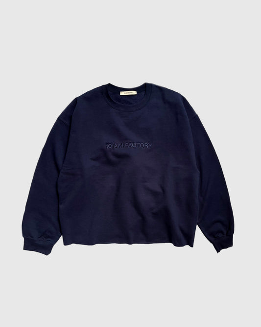 10:AM Logo Sweatshirt – Navy