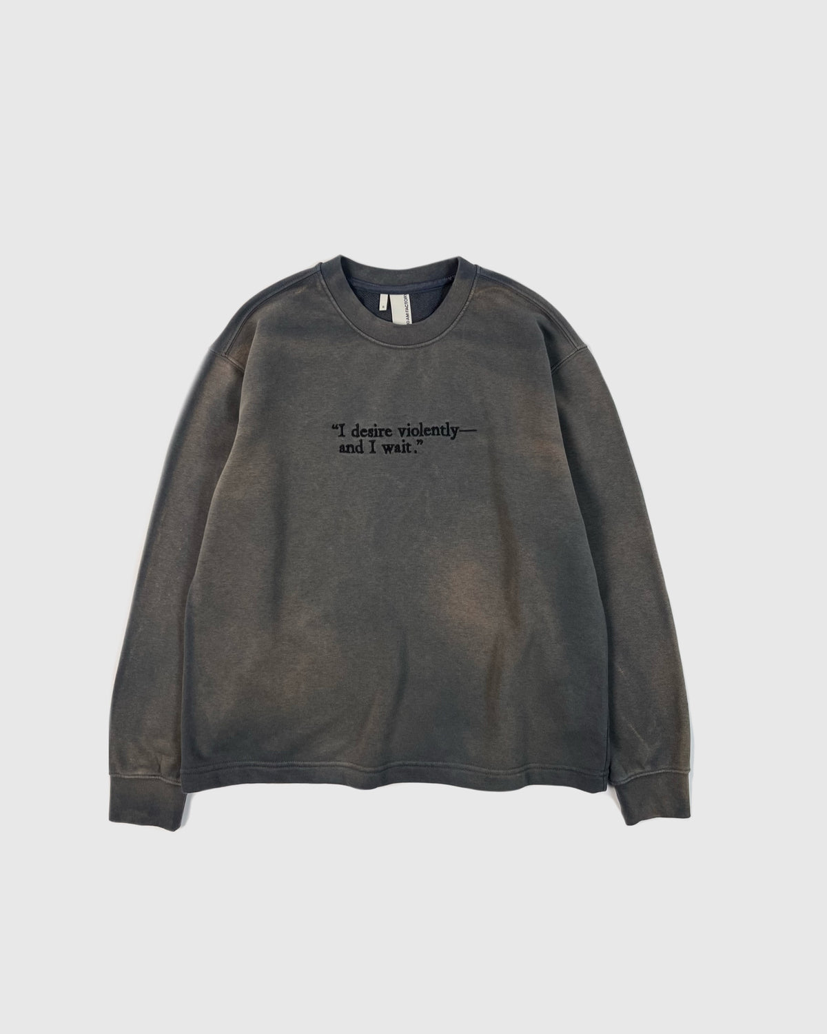 Violent Desire Graphic Sweatshirt – Dark Grey