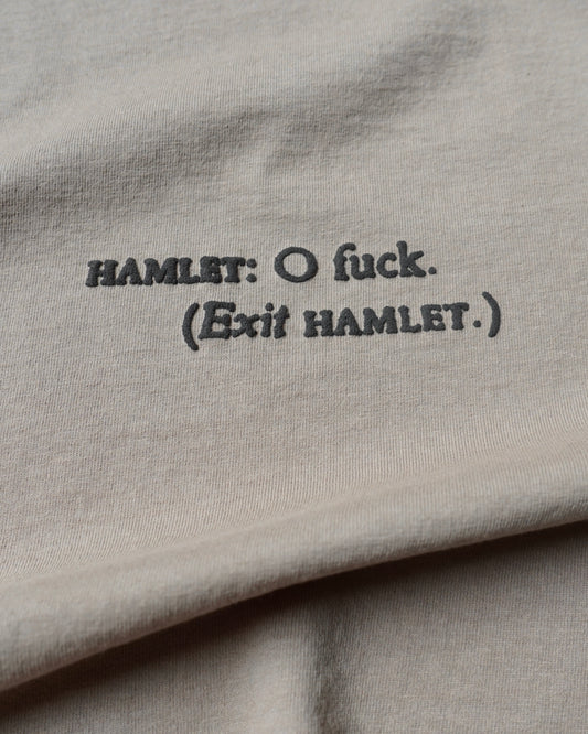 What Would Hamlet Do? Heavyweight Graphic T-Shirt – Shroom