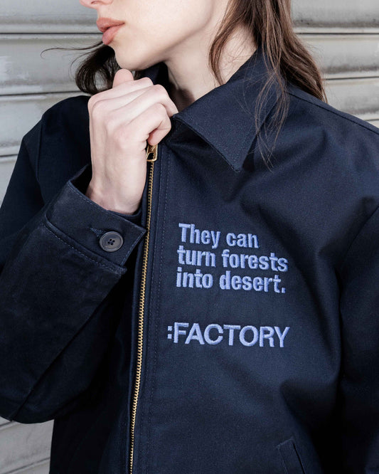 Unisex Dickies jacket by 10:AM Factory, featuring bold streetwear design with custom embroidery, crafted from durable materials for a stylish, functional outerwear piece.