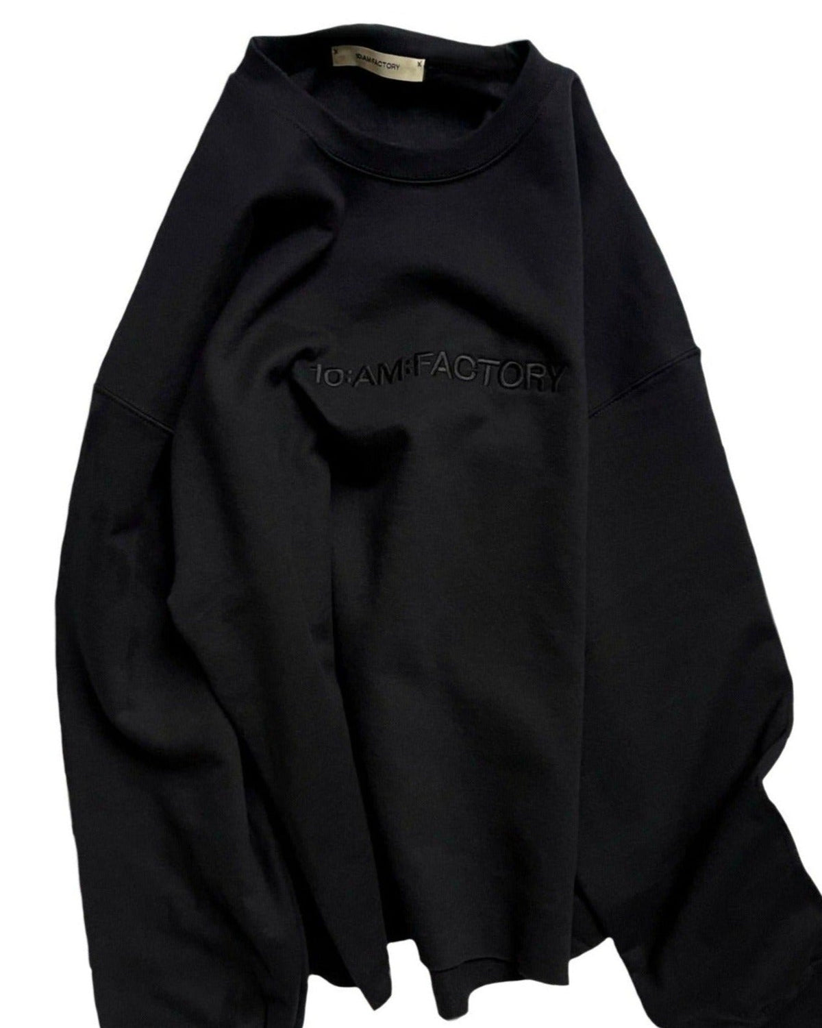 10:AM Logo Sweatshirt  – Black
