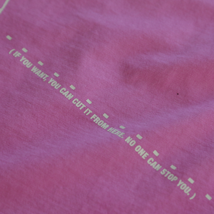 Fear of What? Pink Oversize Tshirt