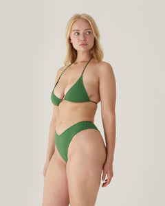 Apple Bite - Green Bikini Top