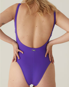 Surreal But Nice - Purple Swimsuit