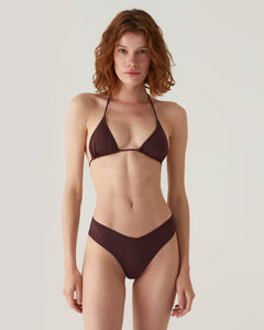 Warm Brown - Bikini Top
